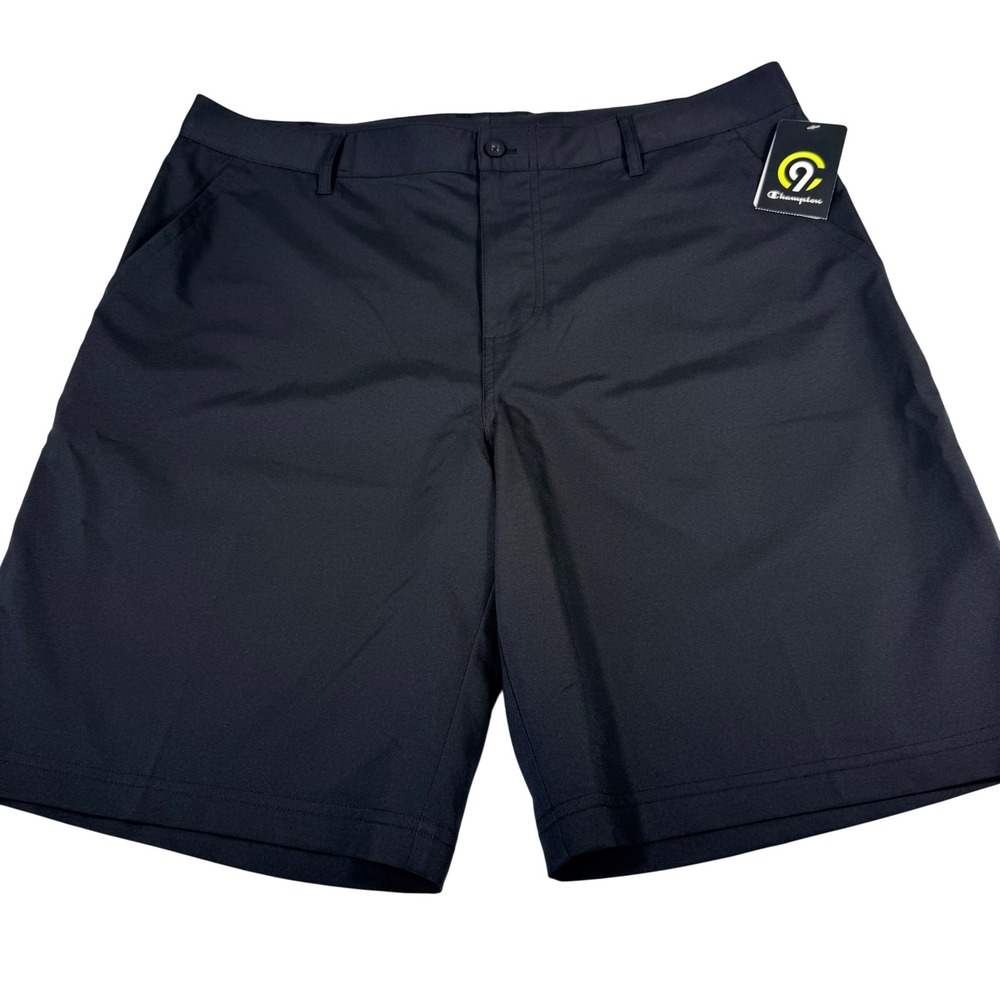 C9 Champion Performance Shorts 36W Ebony Black Duo Dry Stretch Golf Active